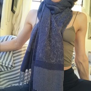 Blue Scarf
